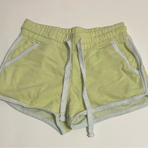 Reflex Light Green Women's Athletic Shorts